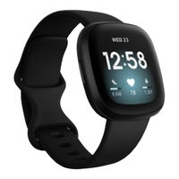 Fitbit versa 3 Manuel Utilisateur