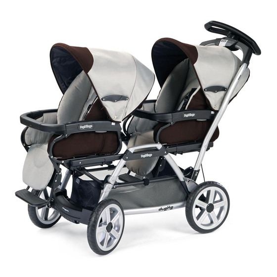 Peg-Perego duette sw Notice D'emploi