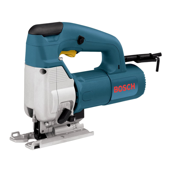 Bosch 1587VS Consignes De Fonctionnement/Sécurité