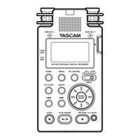 Tascam TEAC PROFESSIONAL DR-100 Mode D'emploi