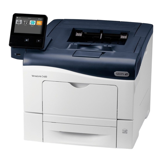 Xerox VersaLink C400 Guide D'installation