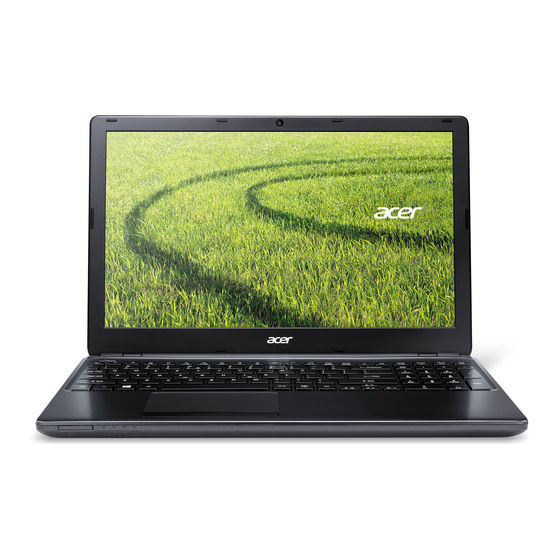 Acer Aspire E1-522 Manuel D'utilisation