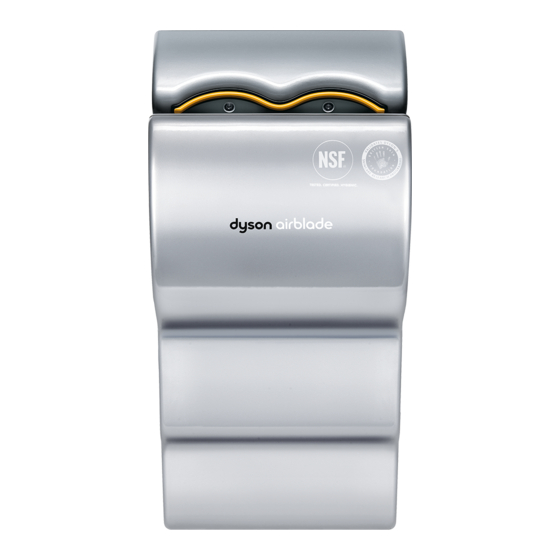 Dyson airblade AB01 Mode D'emploi