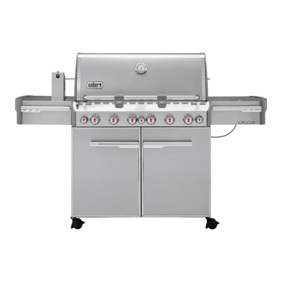 Weber Summit E-670 Guide D'utilisation