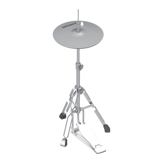 Roland V-Drums VH-14D Mode D'emploi
