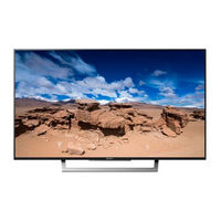 Sony BRAVIA KD-49XD8305 Guide D'installation