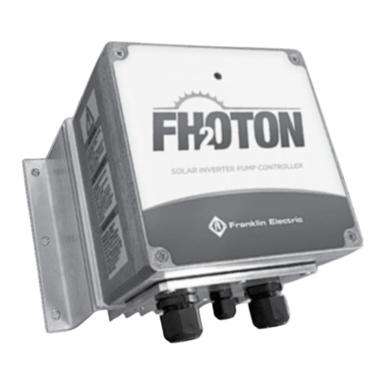 Franklin Electric Fhoton Drive Guide D'installation