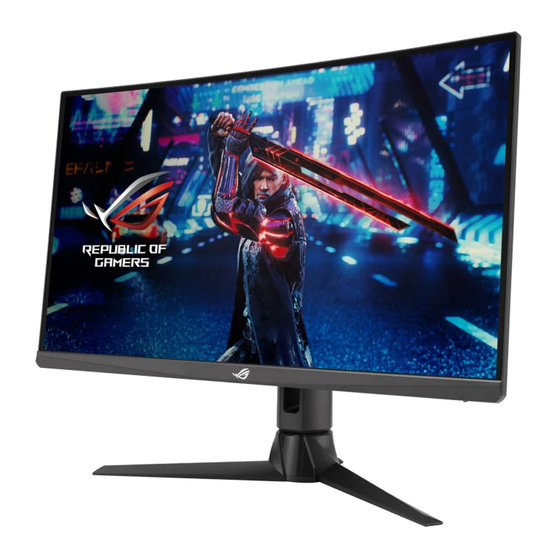 Asus ROG STRIX XG27AQV Mode D'emploi