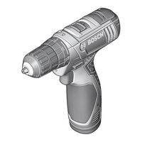 Bosch GSR 120 Professional Notice Originale