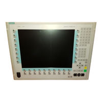 Siemens SIMATIC Panel PC 870 V2 Instructions De Service