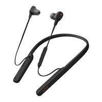 Sony WI-1000XM2 Mode D'emploi
