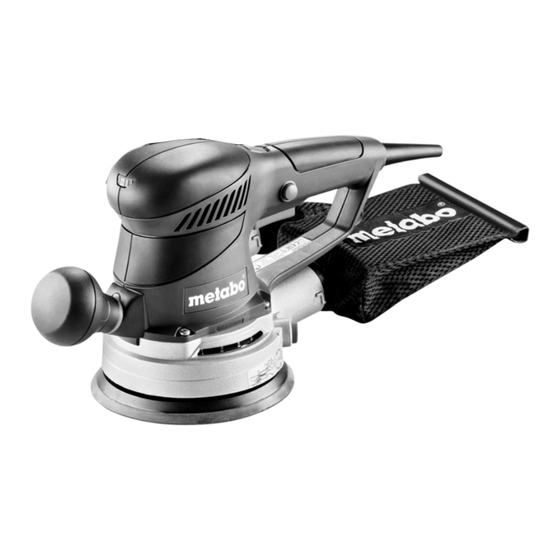 Metabo SXE 425 TurboTec Mode D'emploi