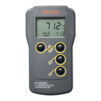 Hanna Instruments HI 935002 Manuel D'utilisation