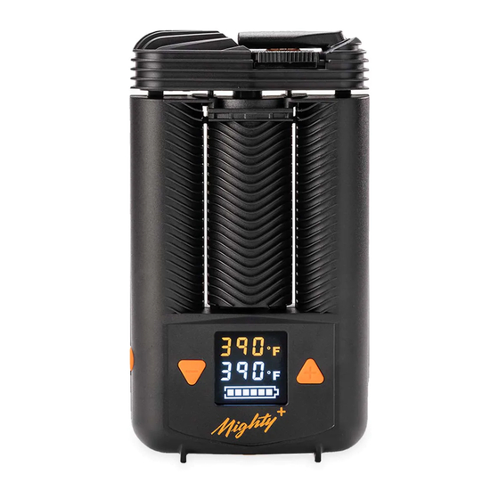 STORZ & BICKEL Mighty Mode D'emploi