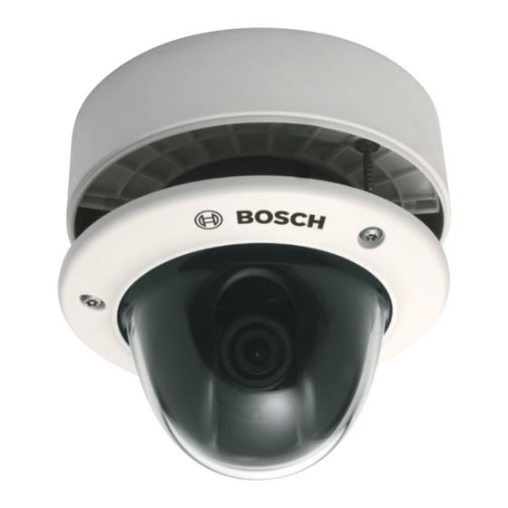 Bosch FLEXIDOME 5000 AN Manuel D'installation