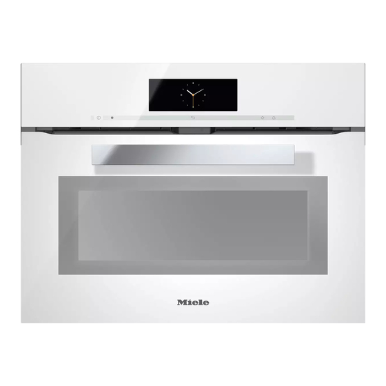 Miele H6800-60BP Mode D'emploi Et Instructions De Montage