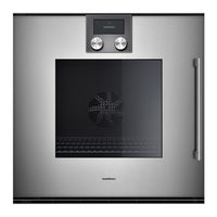 Gaggenau BO 221 Notice D'utilisation