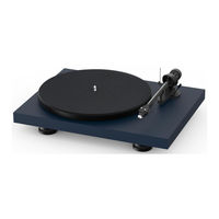 Pro-Ject Audio Systems Debut Carbon EVO Notice D'utilisation