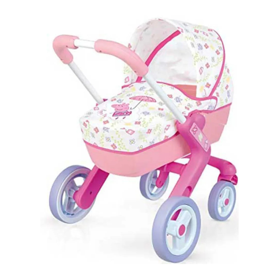 Smoby Pop pram Mode D'emploi