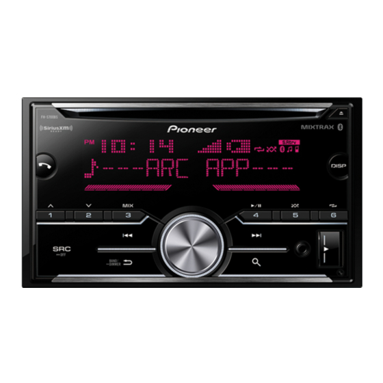 Pioneer FH-S700BS Mode D'emploi