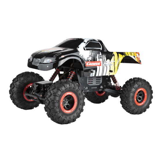 Carrera RC Rock Crawler 100011 Mode D'emploi