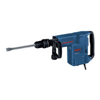 Bosch GSH 11 E Professional Notice Originale