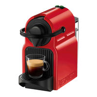 Nespresso my machine INISSIA Mode D'emploi