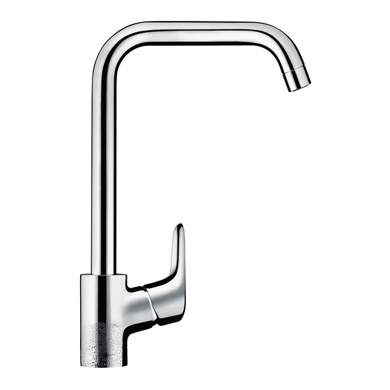 Hansgrohe Ecos L 1jet 14816000 Mode D'emploi / Instructions De Montage