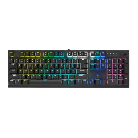 Corsair K60 PRO Mode D'emploi