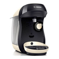 Bosch TASSIMO happy TAS100 CH Serie Manuel D'utilisation