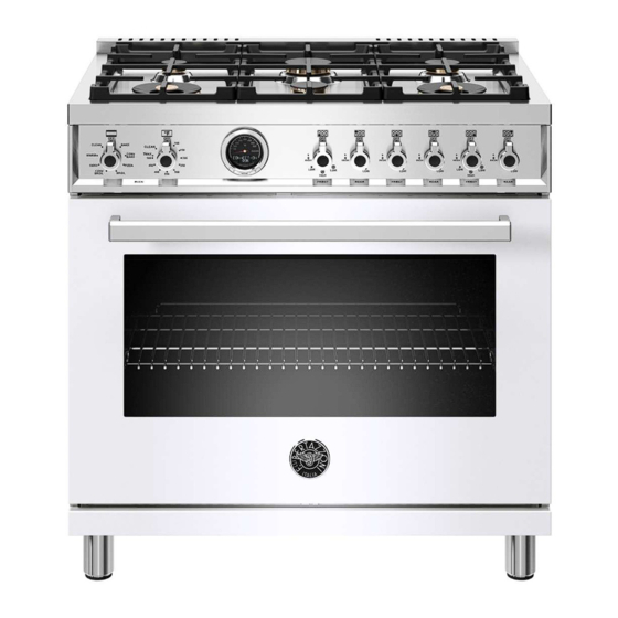 Bertazzoni Professional Serie Manuel D'utilisation Et D'entretien