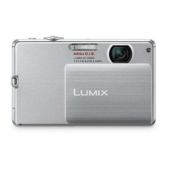 Panasonic Lumix DMC-FP2 Mode D'emploi De Base