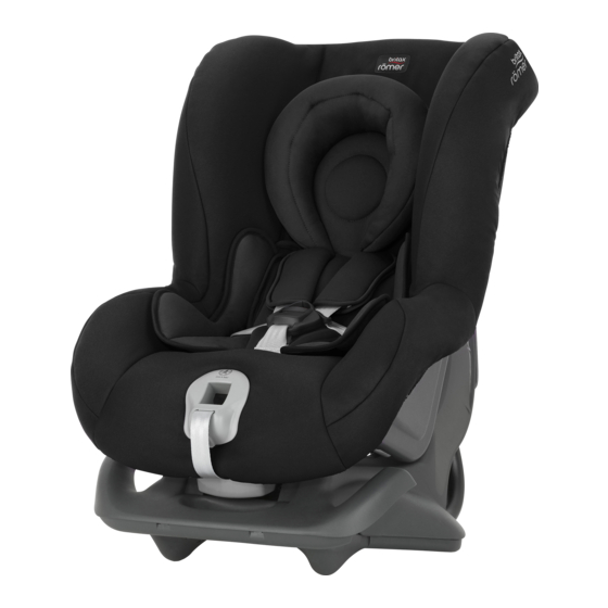 Britax FIRST CLASS plus Mode D'emploi