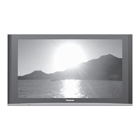 Panasonic VIERA TH-42PY70F Mode D'emploi