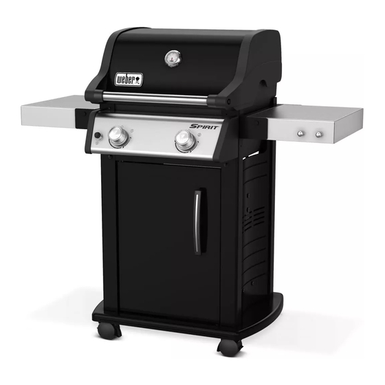 Weber Spirit E-215 GBS Instructions De Montage