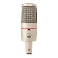 Akg C 4000 B Mode D'emploi