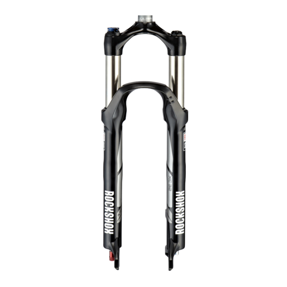 SRAM RockShox SEKTOR Manuel D'entretien