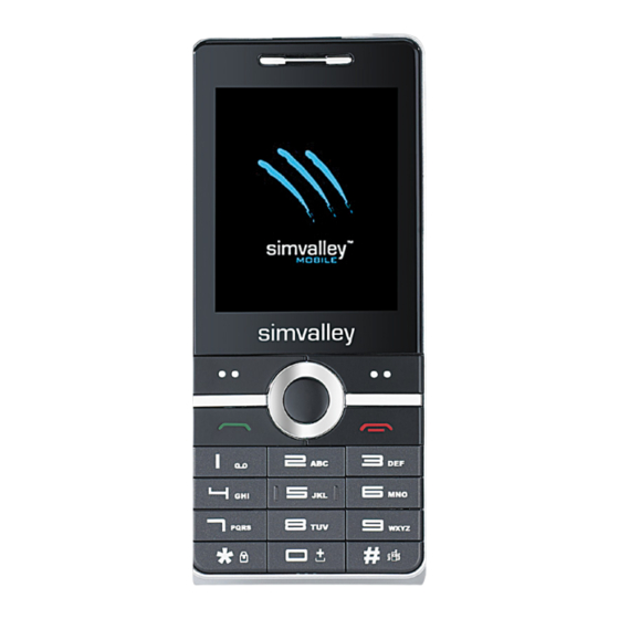 Simvalley Mobile SX-340 Mode D'emploi