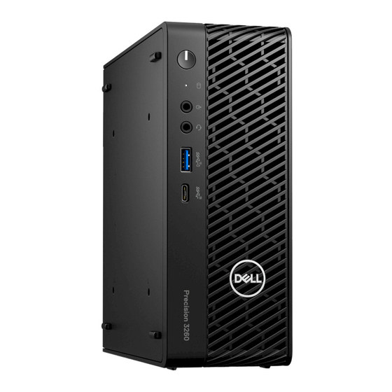 Dell Precision 3260 Compact Guide D'installation