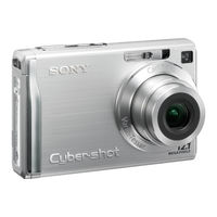 Sony Cyber-shot DSC-W200 Mode D'emploi