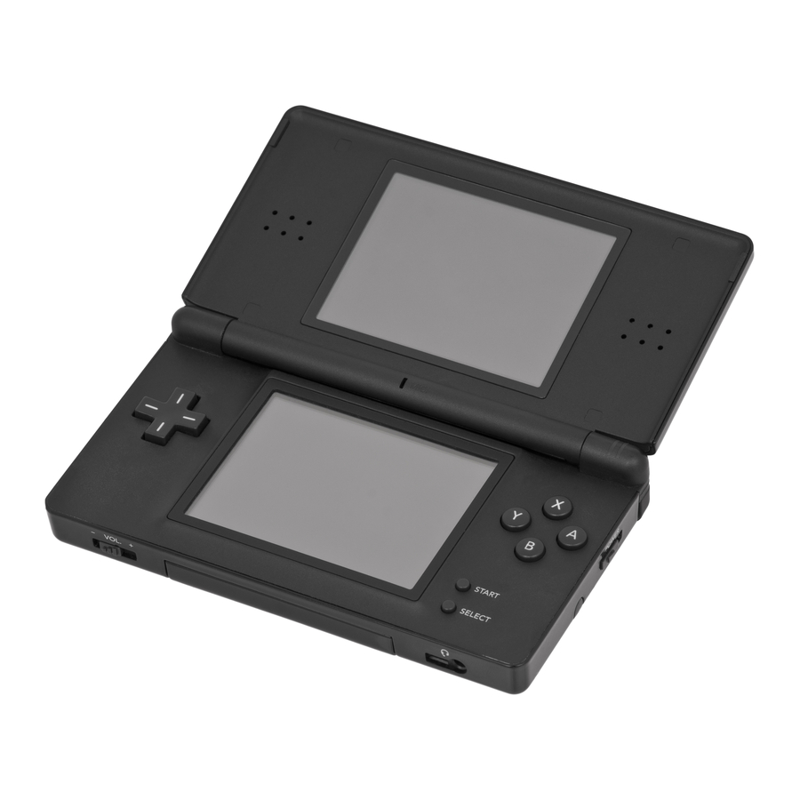 Nintendo DS Lite Mode D'emploi