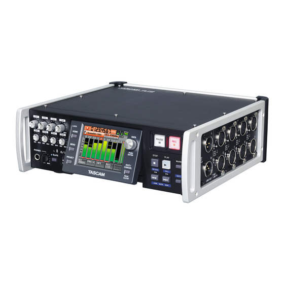 Tascam HS-P82 Manuel De Référence