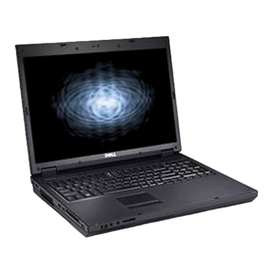 Dell Vostro 1710 Guide Technique