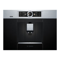 Bosch CT836LE Série Instructions De Montage