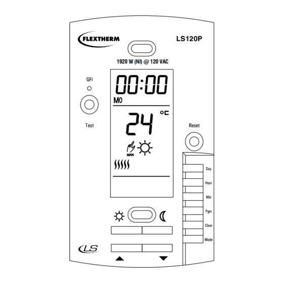 Flextherm LS120P Mode D'emploi