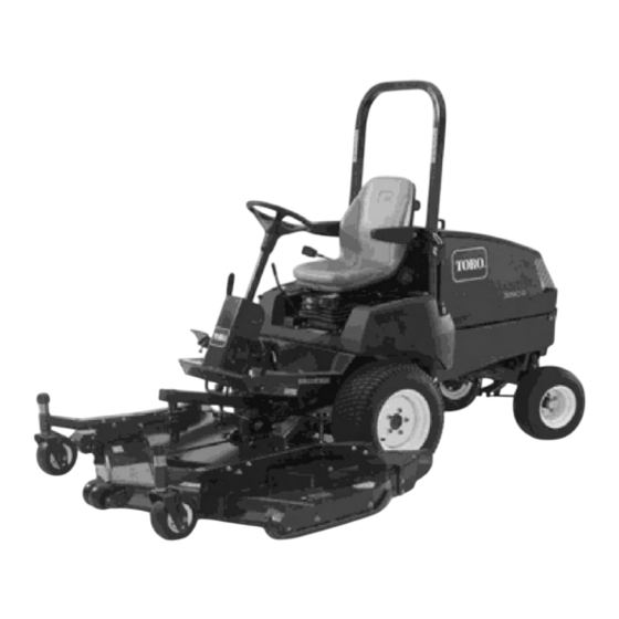 Toro Groundsmaster 3280-D Manuel De L'utilisateur