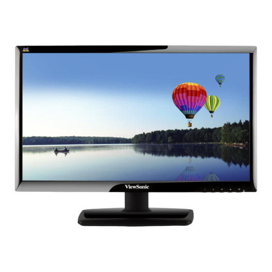 ViewSonic VX2210mh-LED Manuel De L'utilisateur