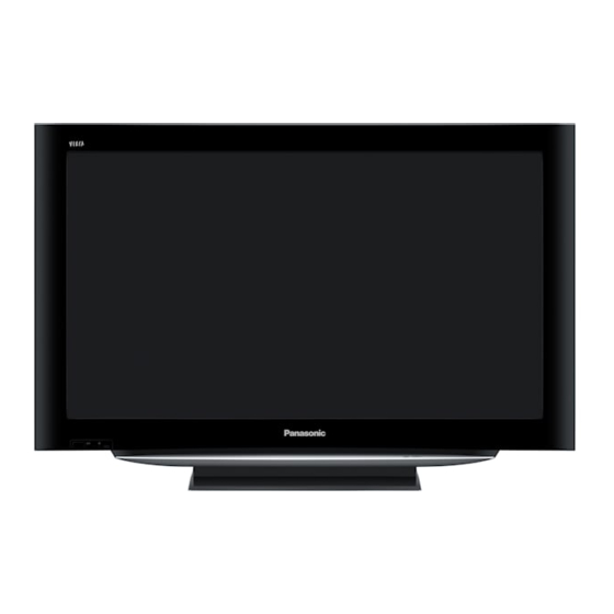 Panasonic VIERA TX-32LZD85F Mode D'emploi