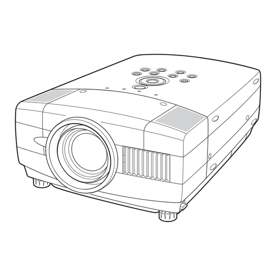 Sanyo PLC-XT11 Mode D'emploi