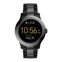 Fossil Q Touchscreen Guide De Démarrage Rapide